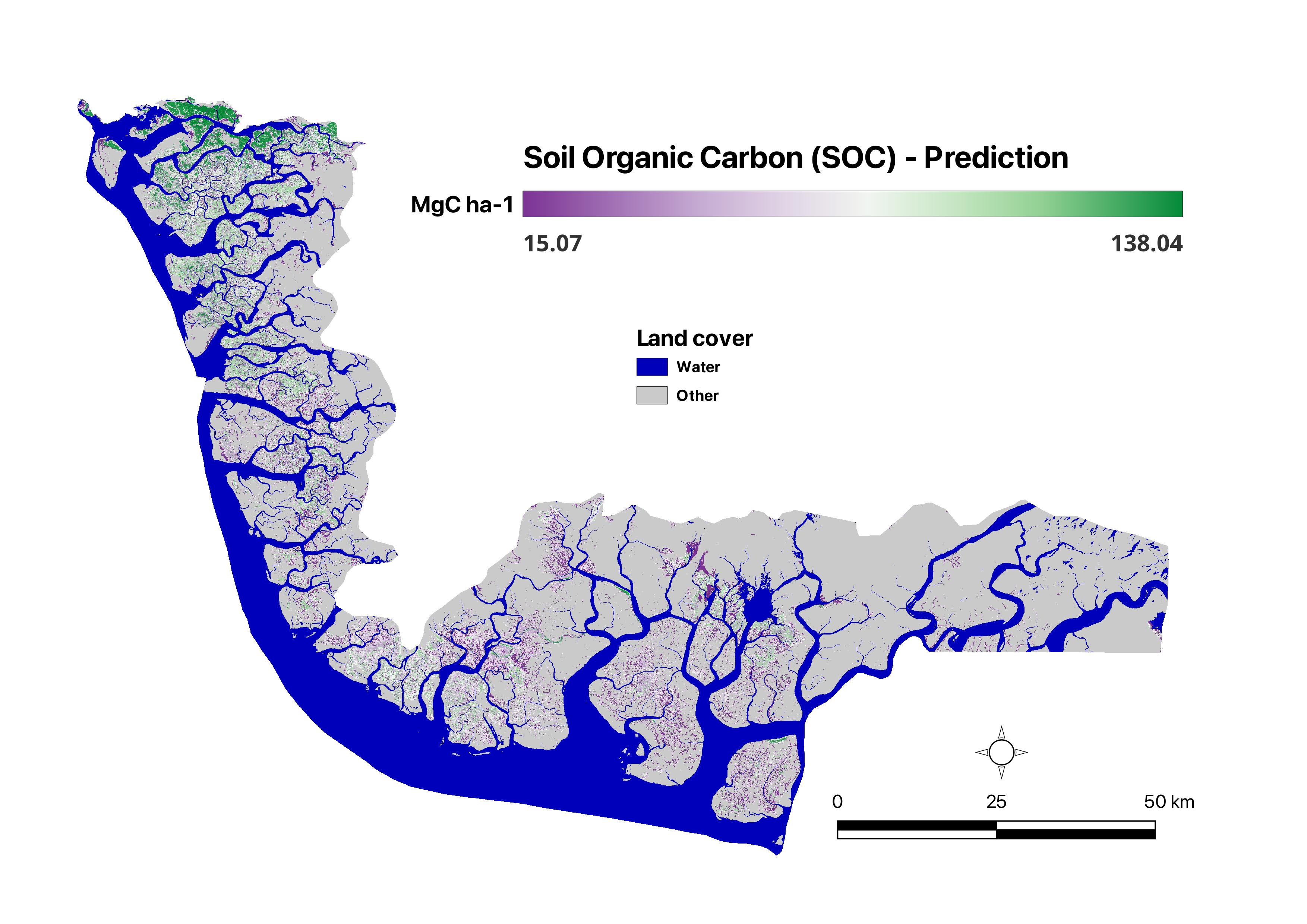 Mangrove Soil Organic Carbon Indus Delta preview