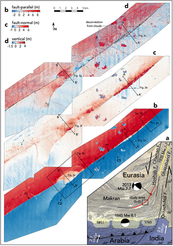 2013 Balochistan Earthquake DSM