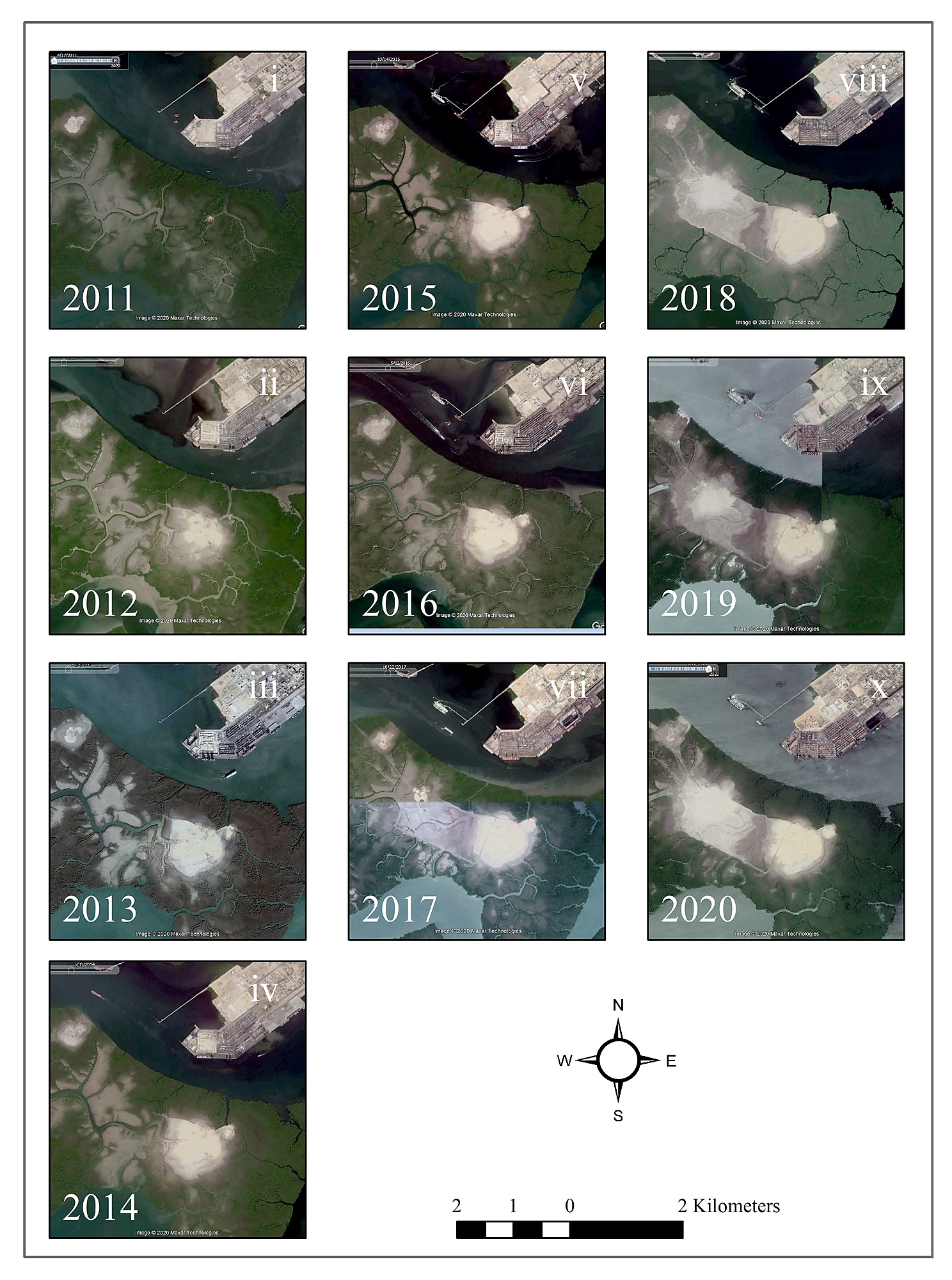 Karachi Shoreline Change